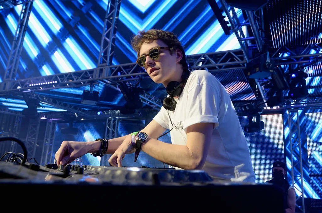 Lost Frequencies performing live on stage